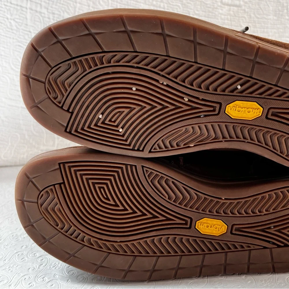 Vintage IPATH Mens US CATS Skateboarding Shoes Tan Suede Chukka Boot Size 11.5